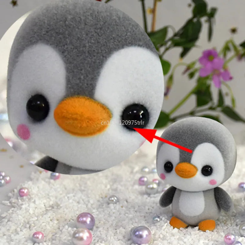 5.5CM Cute Penguin Plush Toys Stuffed Animal Doll Kawaii Penguin Room Decor for Children Baby Kids Toy Christmas Birthday Gifts