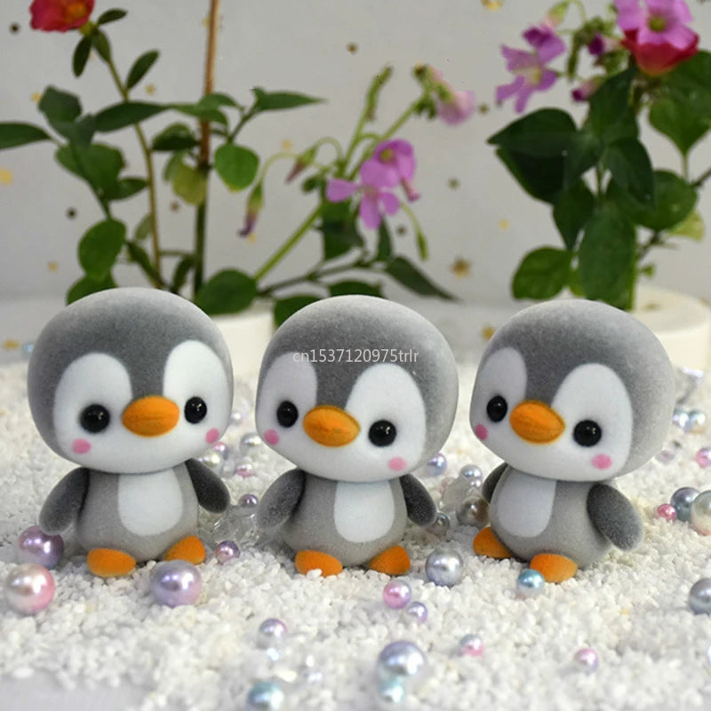 5.5CM Cute Penguin Plush Toys Stuffed Animal Doll Kawaii Penguin Room Decor for Children Baby Kids Toy Christmas Birthday Gifts