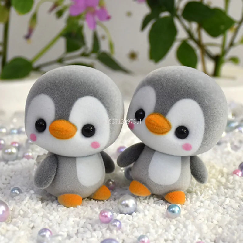 5.5CM Cute Penguin Plush Toys Stuffed Animal Doll Kawaii Penguin Room Decor for Children Baby Kids Toy Christmas Birthday Gifts