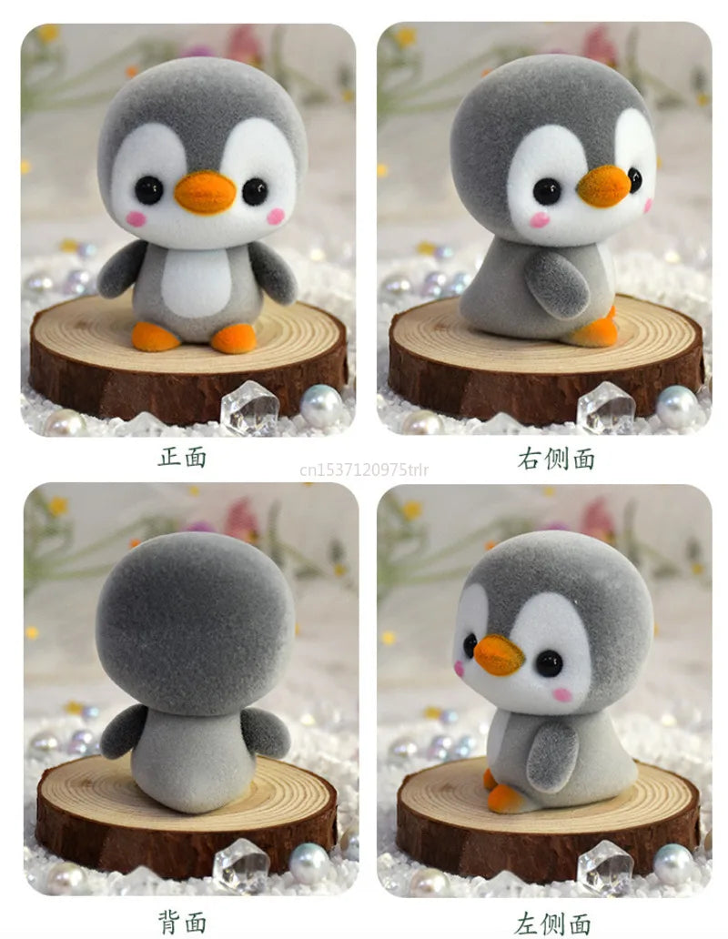 5.5CM Cute Penguin Plush Toys Stuffed Animal Doll Kawaii Penguin Room Decor for Children Baby Kids Toy Christmas Birthday Gifts